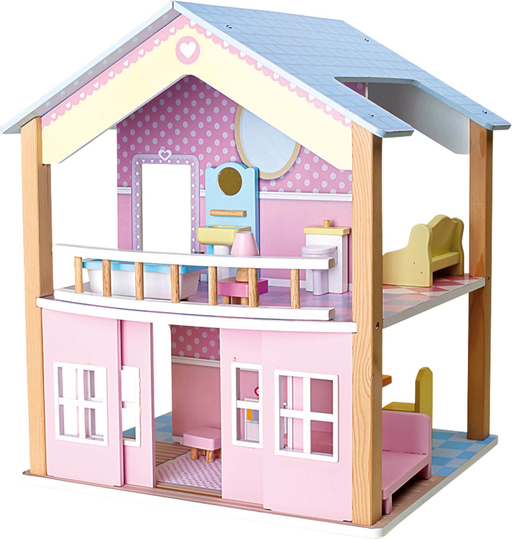 official Sincerely Temptation Casa de papusi din lemn pentru copii +3 ani | Casute de papusi din lemn -  Marque.ro